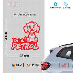 Zaqiz Petrol Logo Car Decal – Weatherproof and Easy to Apply
