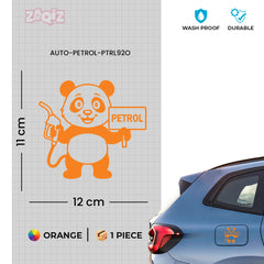 Zaqiz Petrol Only Sticker for Car and Bike Fuel Tank Cap