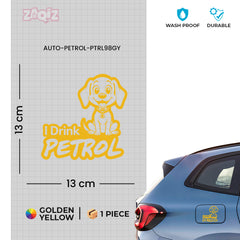 Zaqiz Petrol Logo Car Decal – Weatherproof and Easy to Apply