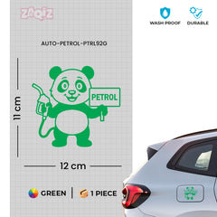 Zaqiz Petrol Only Sticker for Car and Bike Fuel Tank Cap