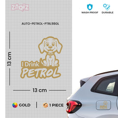 Zaqiz Petrol Logo Car Decal – Weatherproof and Easy to Apply