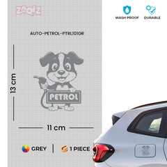 Zaqiz Petrol Word Sticker for Vehicle Tank Cover – Long Lasting