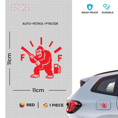 Zaqiz Petrol Symbol Label for Car Fuel Lid – Neat and Smooth Finish