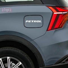 Clear Petrol Fuel Tank Notice Decal