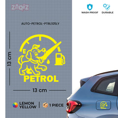 Zaqiz Petrol Fuel Cap Sticker – Glossy Finish and Neat Look