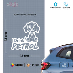 Zaqiz Petrol Logo Car Decal – Weatherproof and Easy to Apply