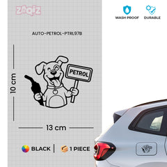Zaqiz Petrol Fuel Symbol Sticker – Self Adhesive and Durable