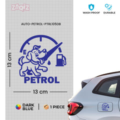 Zaqiz Petrol Fuel Cap Sticker – Glossy Finish and Neat Look