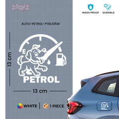 Zaqiz Petrol Fuel Cap Sticker – Glossy Finish and Neat Look