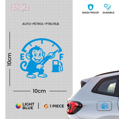 Zaqiz Petrol Word Logo Sticker – Ideal for Fuel Tank Caps