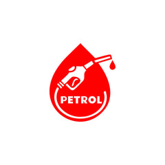 Petrol Only Fuel Tank Label for Cars