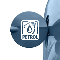Clear Petrol Use Sticker for Vehicles