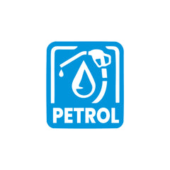 Clear Petrol Use Sticker for Vehicles