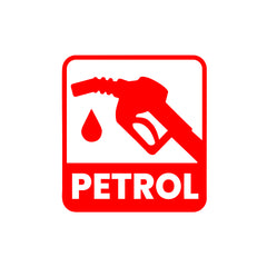 Bright Petrol Decal for Vehicle Tanks