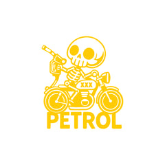 Petrol Use Advisory Decal for Safety