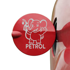 Zaqiz Petrol Tag Adhesive Label for Cars – Clear Fuel Marking