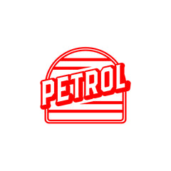 Petrol Only Vinyl Sticker for Fuel Caps