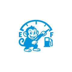 Zaqiz Petrol Word Logo Sticker – Ideal for Fuel Tank Caps