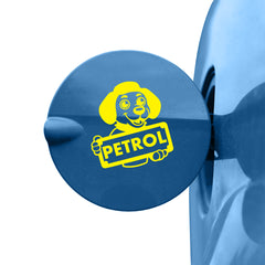 Zaqiz Petrol Fuel Type Identification Sticker – Simple Design