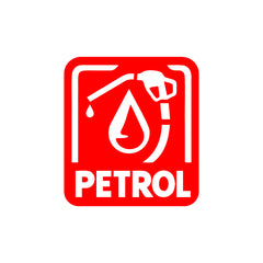 Clear Petrol Use Sticker for Vehicles