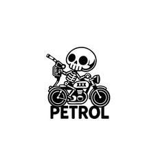 Petrol Use Advisory Decal for Safety