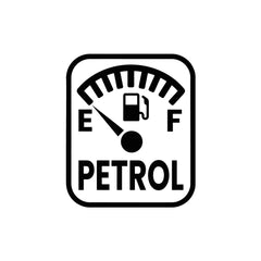 Petrol Fuel Warning Sticker for Tanks