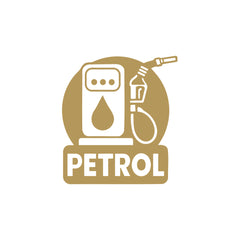 Petrol Only Tank Label for Clear Use