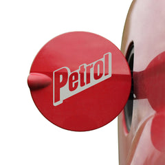 Clear Petrol Warning Label for Safety