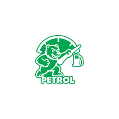 Zaqiz Petrol Fuel Type Sign Sticker – Premium Vinyl Material
