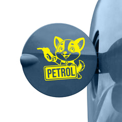 Petrol Use Advisory Decal for Safety
