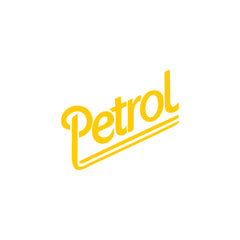 Compact Petrol Warning Sticker for Cars