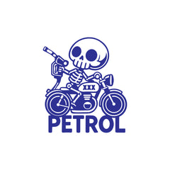 Petrol Use Advisory Decal for Safety