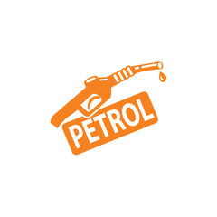 Durable Petrol Only Vinyl Label Decal