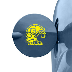 Zaqiz Petrol Fuel Type Sign Sticker – Premium Vinyl Material