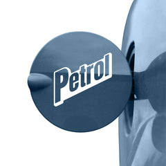Clear Petrol Warning Label for Safety