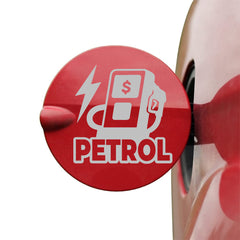 Zaqiz Petrol Only Label Sticker – Compact and Bold Appearance