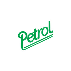 Compact Petrol Warning Sticker for Cars