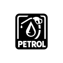 Clear Petrol Use Sticker for Vehicles