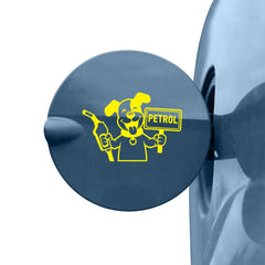 Zaqiz Petrol Sign Vinyl Sticker – Clear and Bold Print Design