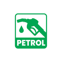 Bright Petrol Decal for Vehicle Tanks