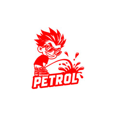 Smooth Drive Ahead -Precision Petrol Sticker Design