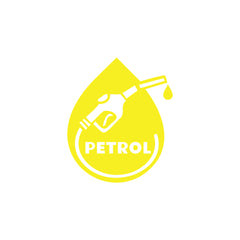 Petrol Only Fuel Tank Label for Cars
