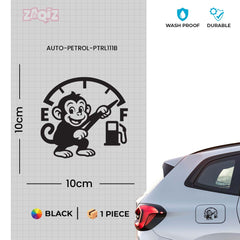 Zaqiz Petrol Word Logo Sticker – Ideal for Fuel Tank Caps