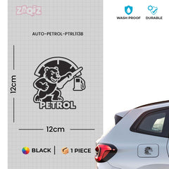 Zaqiz Petrol Fuel Type Sign Sticker – Premium Vinyl Material