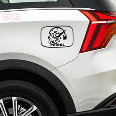 Zaqiz Petrol Fuel Cap Sticker – Glossy Finish and Neat Look