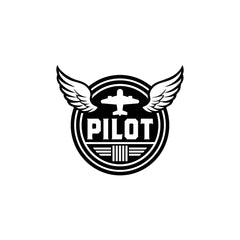 Aviation Enthusiast Badge for Cars