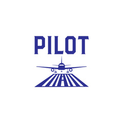 Sky’s the Limit Pilot Decal for Laptops