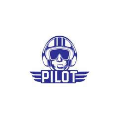 Airborne Pilot Symbol for Cars and Bikes