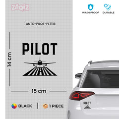 Sky’s the Limit Pilot Decal for Laptops