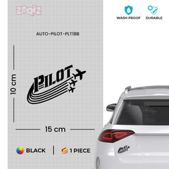 Pilot in Command Sticker for Trucks